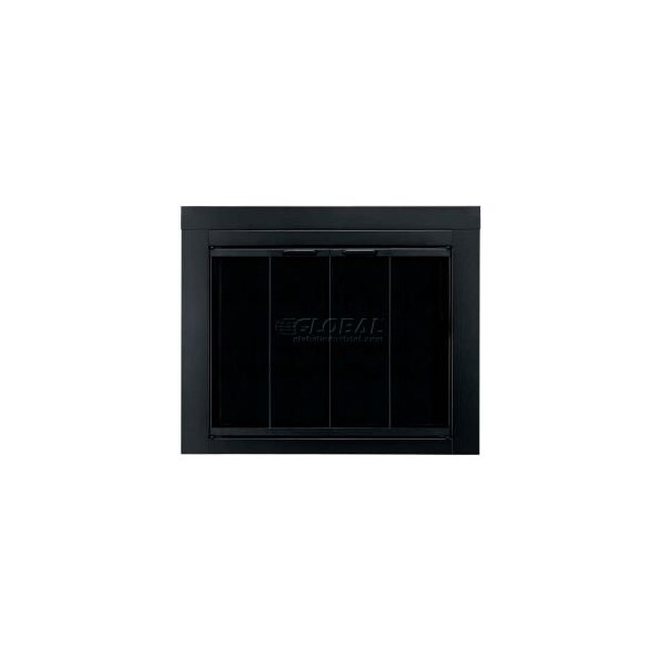 Dyna-Glo Pleasant Hearth Ascot Fireplace Glass Door Black AT-1001 37-1/2"L x 33"H AT-1001 - main